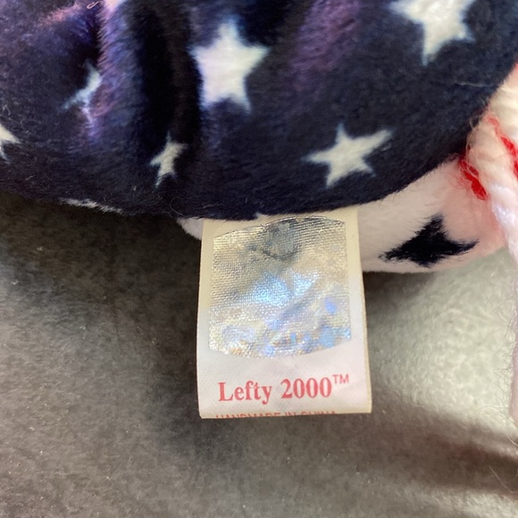 TY BEANIE baby Leftie 2000 NWT - Picture 6 of 9